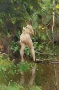 Flood (Oversvamning) by Anders Zorn