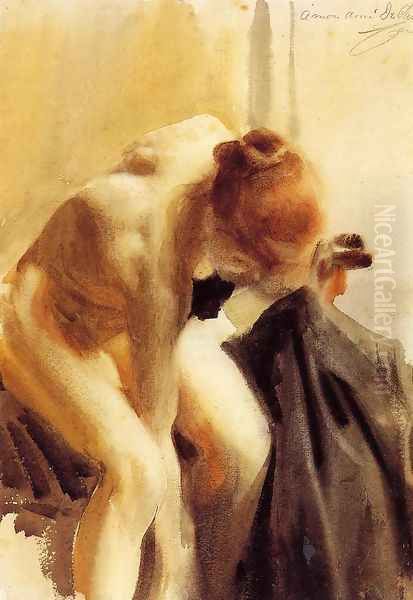 A Female Nude - view 1