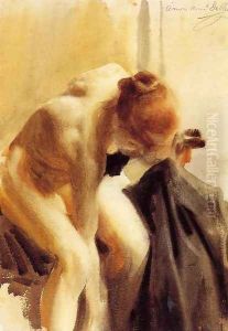 A Female Nude by Anders Zorn