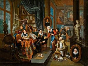 Beim Steuereinnehmer by Gerard Thomas