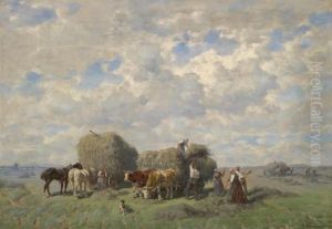 Bringing In The Hay by Desire Tomassin