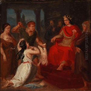 The Judgment Of King Solomon by August Carl Vilhelm Thomsen