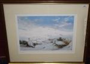 Winter Ptarmigan by Archibald Thorburn