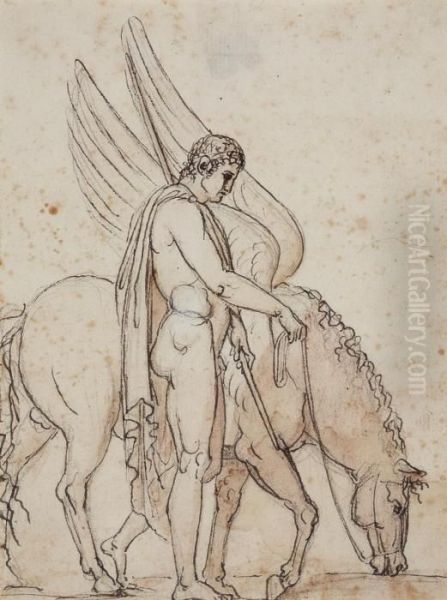 Bellerophon Und Pegasus - view 1