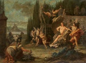 Le Triomphe De Flore by Giovanni Battista Tiepolo