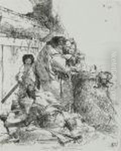 Le Serpent Brulant Sur Un Autel by Giovanni Battista Tiepolo