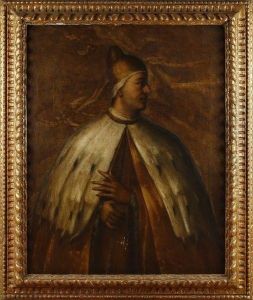 Portrait D'un Doge by Jacopo Tintoretto (Robusti)