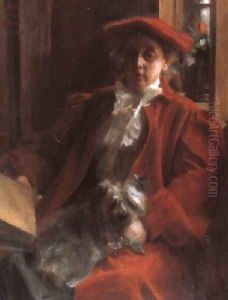 Emma Zorn och hunden Mouche (Emma Zorn and Mouche, the dog) Emma Zorn och hunden Mouche (Emma Zorn and Mouche, the dog)
