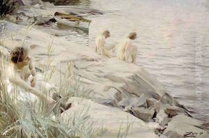 Bathing Girls