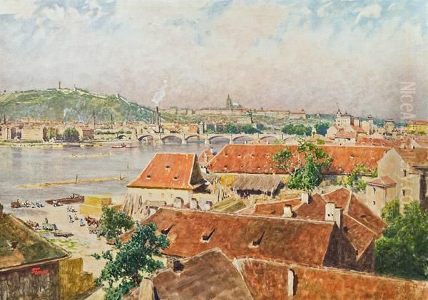 Blick Auf Prag - view 1