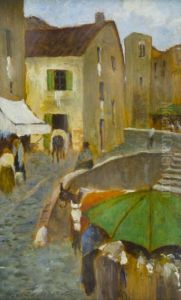 Giorno Di Mercato by Gino Tommasi