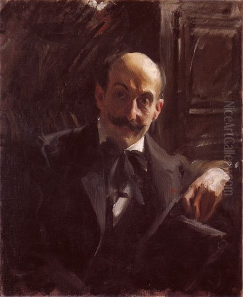 Portrait of Max Liebermann - view 1