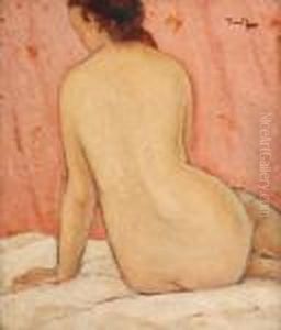 Nud Vazut Din Spate by Nicolae Tonitza
