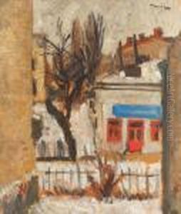 Peisaj De Iarna by Nicolae Tonitza