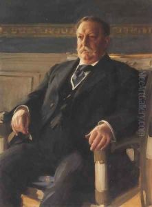 William Howard Taft 1911 by Anders Zorn