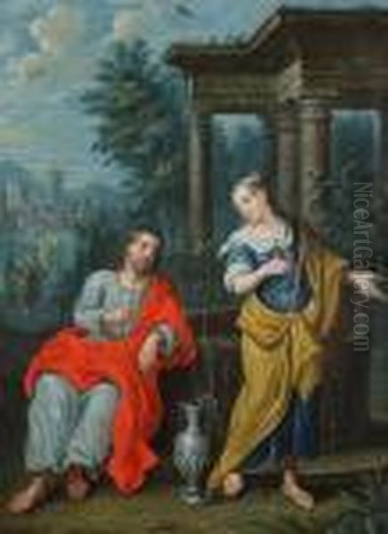 Christus En De Samaritaanse Vrouw Bij De Bron - view 1
