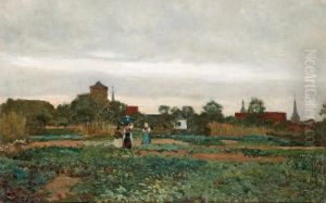 Autumn Landscape From Germany by Oscar Emil Torna