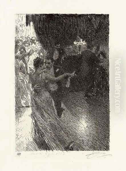 The Waltz by Anders Zorn