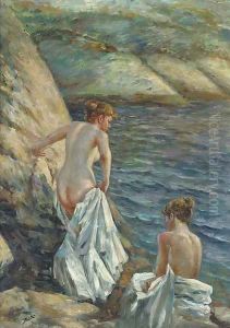The bathers by Anders Zorn