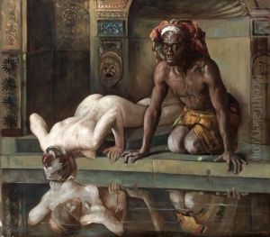 Dans Le Harem by Gyula Tornai