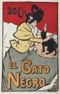 El Gato Negro by Joaquin Torres-Garcia