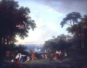 The Rape of Europa by Francesco Zuccarelli