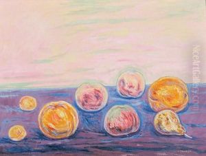 Stillleben Mit Fruchten by Albert Trachsel