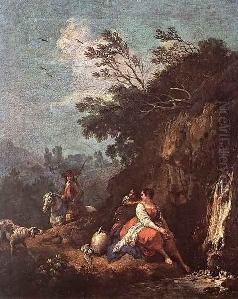 Landscape with a Rider - view 1