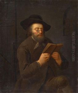 Man Reading by Johann Georg Trautmann