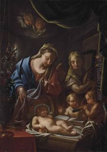The Madonna And Sleeping Christ Child