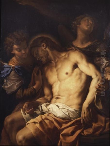 Christ Supported By Angels - view 1