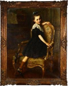Portait De Fillette by Antony Troncet