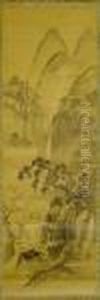 Landscape by Kano Tsunenobu