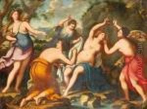 Diane Decouvrant La Grossesse De Callisto by Alessandro Turchi