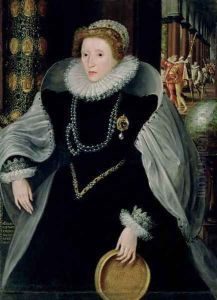 Portrait of Queen Elizabeth I (1533-1603) in Ceremonial Costume by Federico Zuccaro