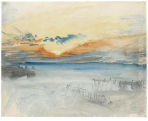 Sunset Over Water