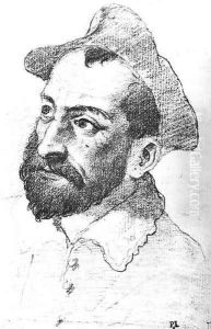 Portrait of Vincenzo Borghini 1570-74 by Federico Zuccaro