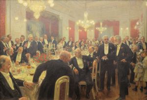 Man Rejser Sig Fra Bordet by Laurits Regner Tuxen