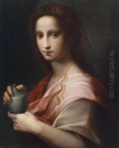 Saint Mary Magdalene With The Ointment Jar