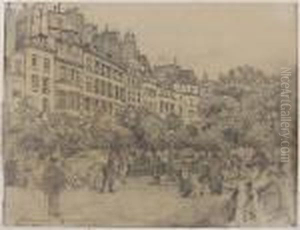 Boulevard St. Germain Paris - view 1