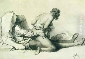 Love by Mihaly von Zichy