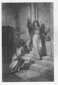 Illustration to Imre Madachs The Tragedy of Man- In Constantinople Scene 7 1887 by Mihaly von Zichy