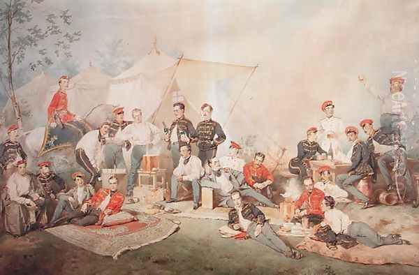 Hussar's Carouse, 1873 - view 1