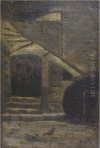 Interior by Modesto Urgell y Inglada