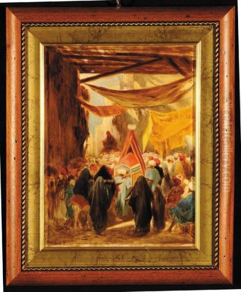 Mercato In Una Strada Orientale - view 1