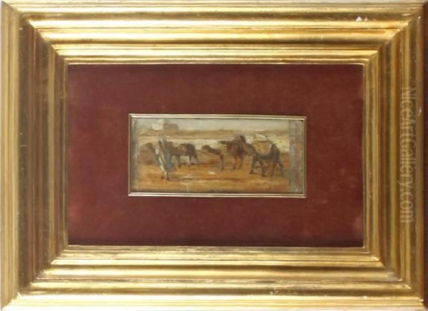 The Caravan In The Desert - view 1