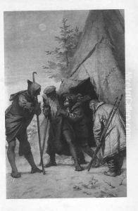 Illustration to Imre Madachs The Tragedy of Man- Eskimo Scene Scene 14 1887 by Mihaly von Zichy