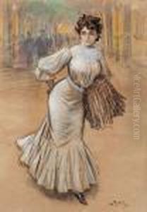Una Joven by Antoni Viadera Utrillo