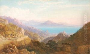 A Mediterranean Coastal View by Charles Vacher