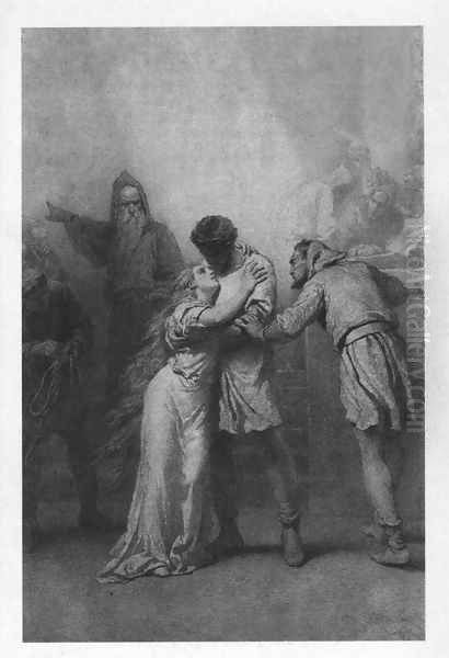Illustration to Imre Madachs The Tragedy of Man- Phalanster Scene 12 1887 - view 1